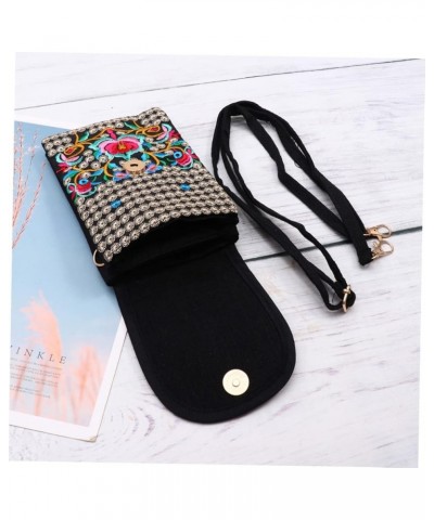 2pcs Embroidered Phone Case Travel Crossbody Bags for Women Cellphone Crossbody Purse for Women Money Flowerx2pcs $8.62 Cross...