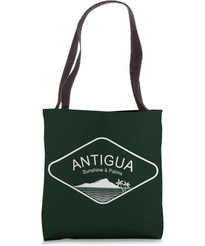 Antigua Palms Sunshine Tropical Caribbean Sea Souvenir Gift Tote Bag $11.45 Totes