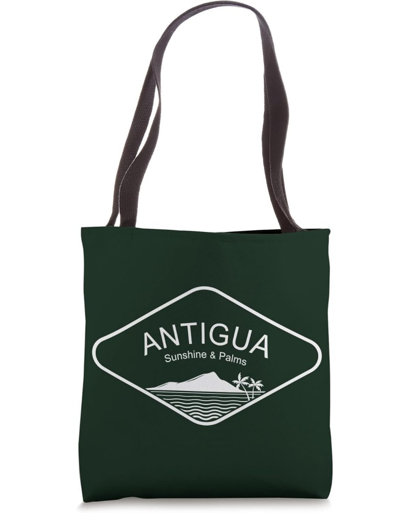 Antigua Palms Sunshine Tropical Caribbean Sea Souvenir Gift Tote Bag $11.45 Totes