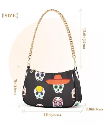 Funny Sloths Forest Shoulder Purse Shoulder Bag Women Women's Handbag Sugar Skull Cinco De Mayo $18.59 Shoulder Bags