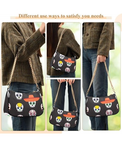 Funny Sloths Forest Shoulder Purse Shoulder Bag Women Women's Handbag Sugar Skull Cinco De Mayo $18.59 Shoulder Bags