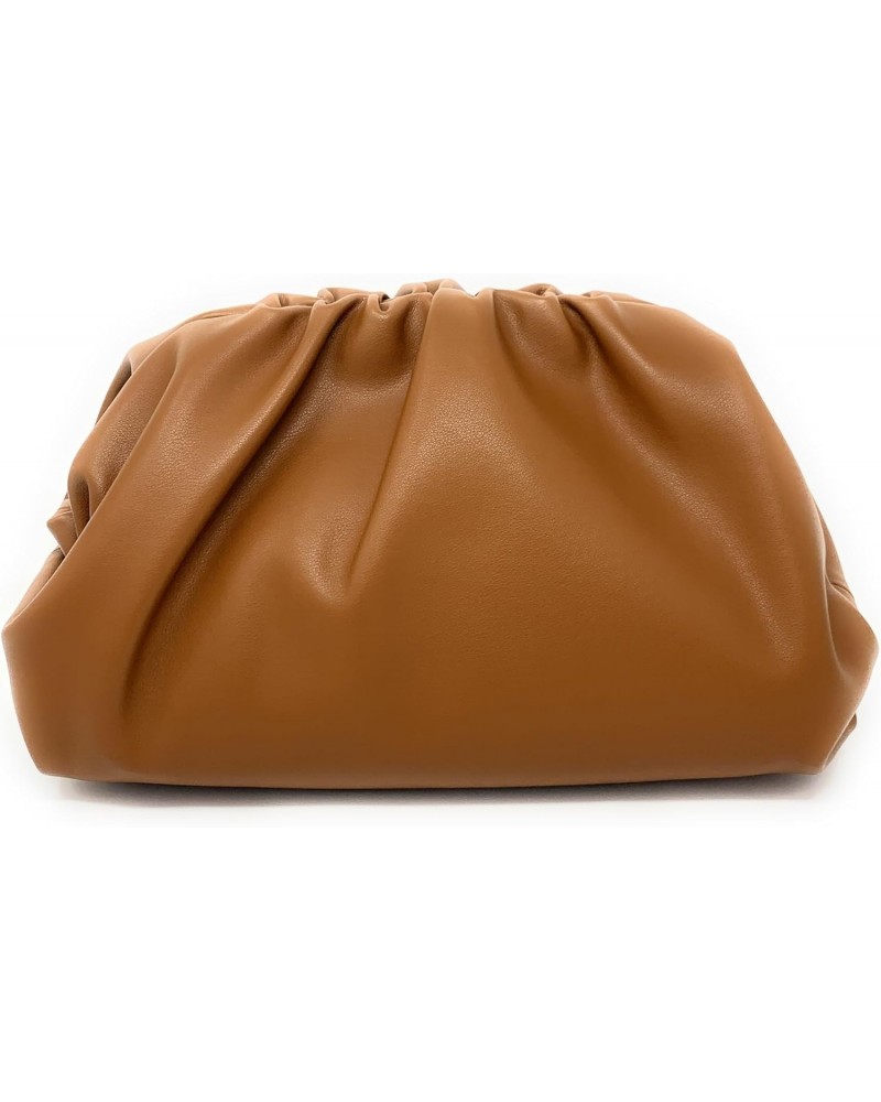 Women Genuine Cowhide Leather Clutch Pouch Hand Carry Evening Purse Handbag $48.59 Evening Bags