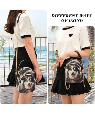 Ladybug Animals Parrten Women's Crossbody Bag, Ladies Sling Bag Crossbody, Stylish Crossbody Bags for Travel Cute Husky Dog W...