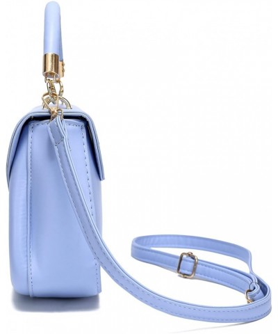 Women Small Crossbody Bags Shoulder Bag Classic Satchel Handbags Ladies Cute Purses Hot Pink 3 Light Blue $14.73 Totes