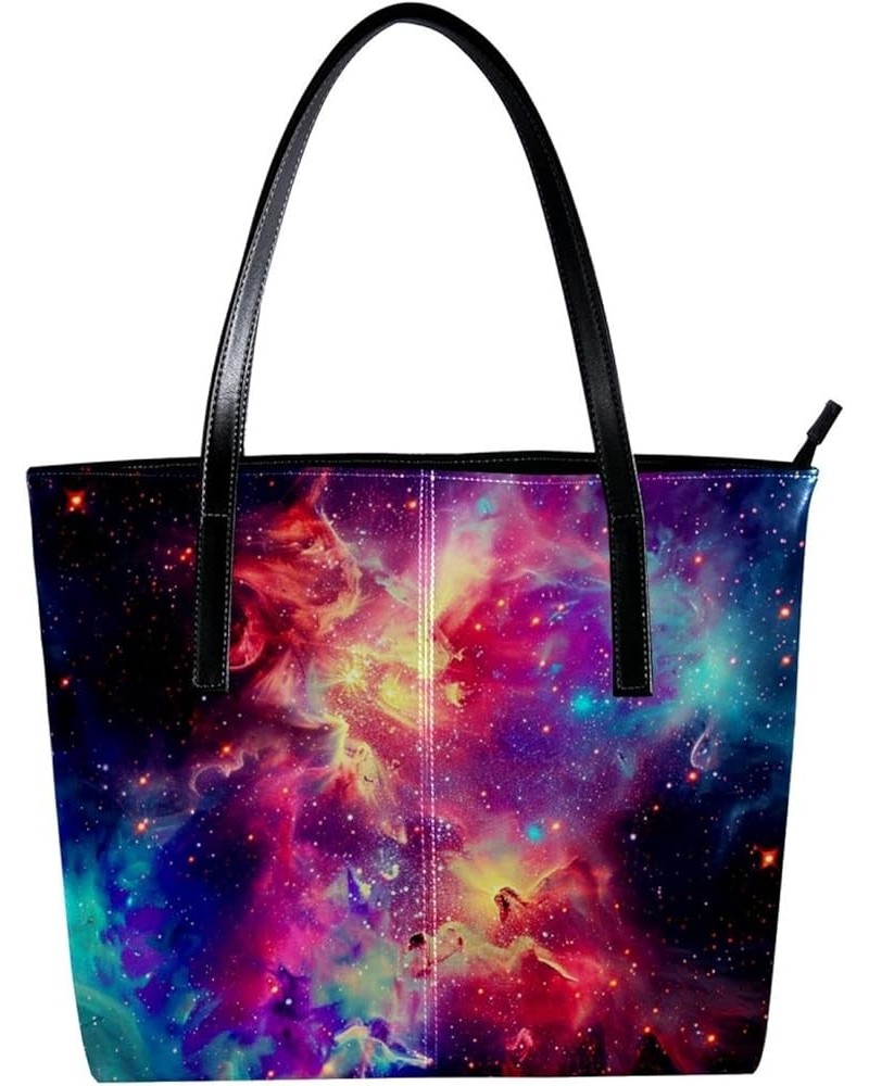 Tote Bag, Large Tote Bag, Women's Tote Handbags, Universe Nebula Galaxy Space Star, Womens Tote Bags for Work Design 5984 $18...