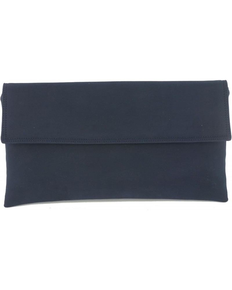 Women's Synthetic Chic Clutch Bag Faux Navy $19.79 Clutches