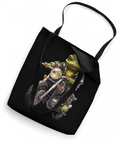 Frogs Motorcycle/Motorcyclist Frog Tote Bag $10.25 Totes