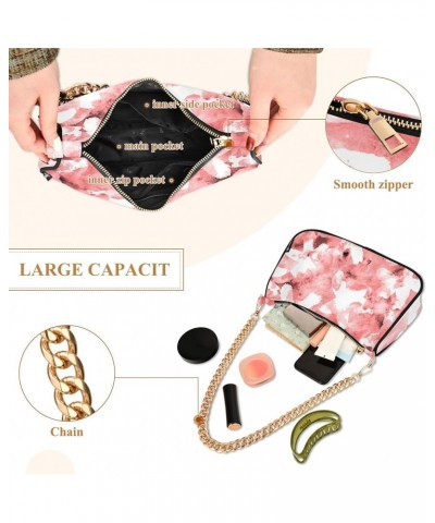 Grunge Ethnic Color Small Purse Clutch Tote Handbag Pink Exotic Flowers $16.73 Shoulder Bags