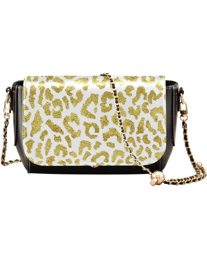 Leopard Print Crossbody bags for Women Small Crossbody Purses with Adjustable Strap Cross Body Purse Shoulder Handbags for Wo...