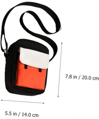 1pc Contrast Color Crossbody Bag Portable Purse Mini Wallets for Girls Phone Crossbody Cellphone Wallet Girl Purses Shoulder ...