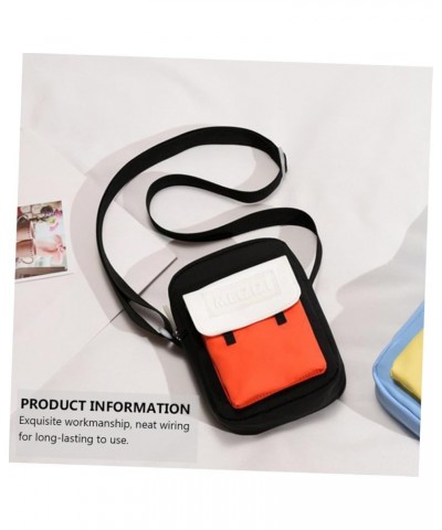 1pc Contrast Color Crossbody Bag Portable Purse Mini Wallets for Girls Phone Crossbody Cellphone Wallet Girl Purses Shoulder ...