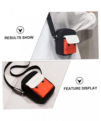 1pc Contrast Color Crossbody Bag Portable Purse Mini Wallets for Girls Phone Crossbody Cellphone Wallet Girl Purses Shoulder ...