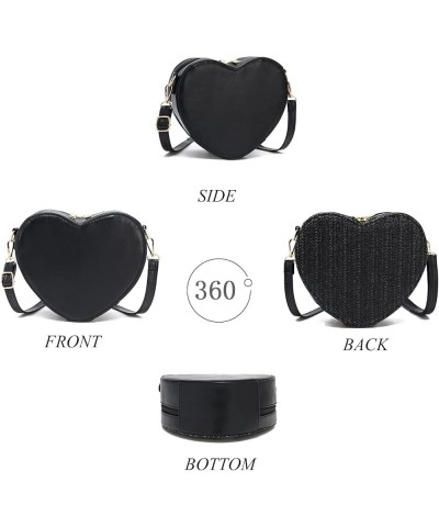 Stylish and Simple Crossbody Bag Small Square bag Purses for Women Satchel Shoulder bag Bag Purse 2dark Black $13.49 Satchels