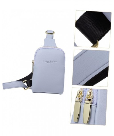 2 Pcs Women's Crossbody Bag Lady Bags Pu Leather Miss Sports Bluex3pcs $30.21 Crossbody Bags