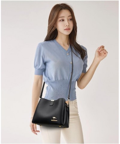 Women Shoulder HandBags Crossbody Bags For Female Leather Designer Purses Handbag Women's Messenger Bag 5222 Grey $16.21 Shou...