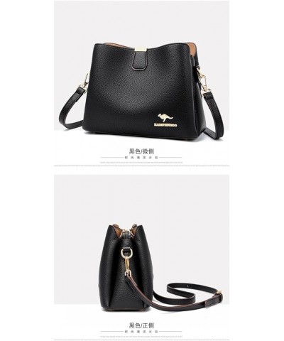 Women Shoulder HandBags Crossbody Bags For Female Leather Designer Purses Handbag Women's Messenger Bag 5222 Grey $16.21 Shou...