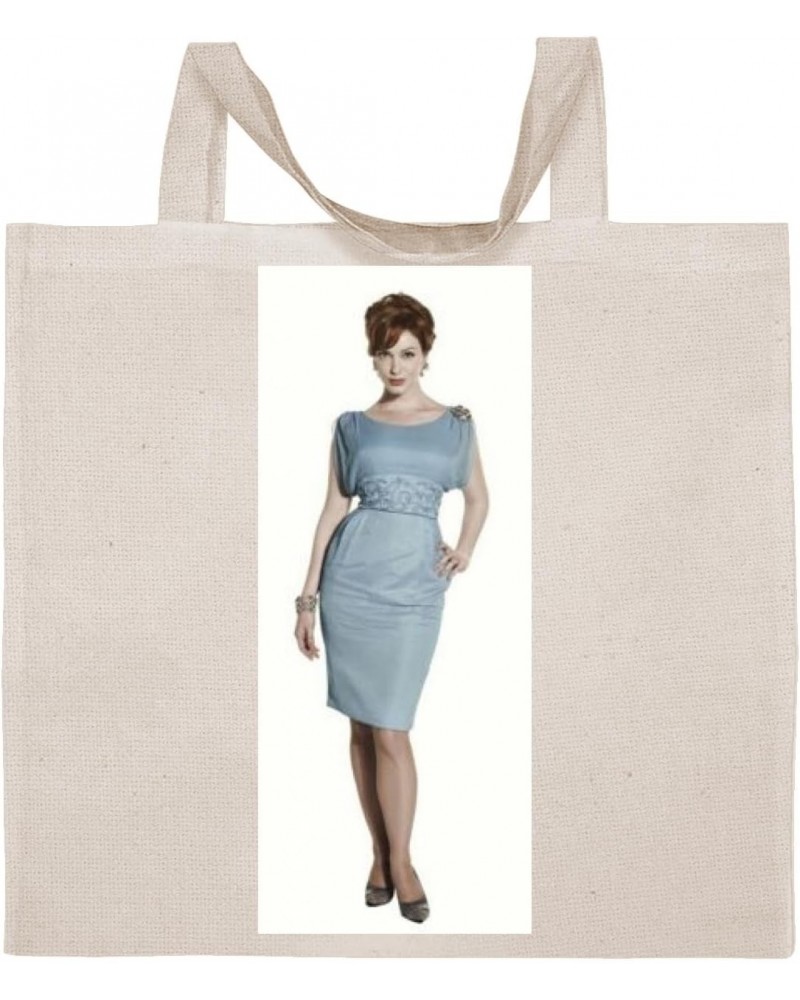 Christina Hendricks - Cotton Photo Canvas Grocery Tote Bag IDPP443492 $15.99 Totes