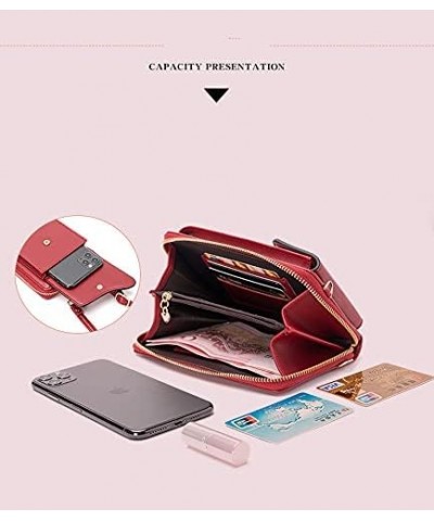 Crossbody Bags for Women for TCL 10L Cell Phone Wallet Purse Shoulder Bag with Credit Card Slots Adjustable Shoulder Strap Ha...