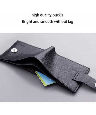 Wallet Women's Leather Wallet Large Capacity Coin Purses Portable Coins Pocket Men's Short Style Card Holders Tear-Resistant ...