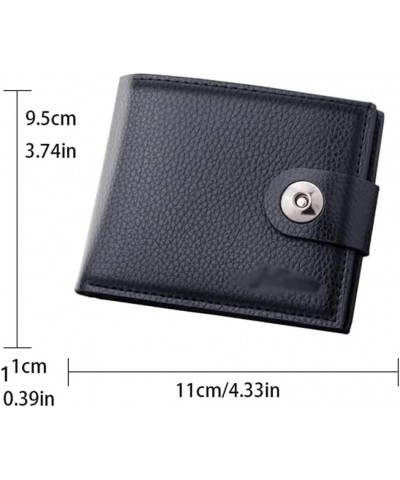 Wallet Women's Leather Wallet Large Capacity Coin Purses Portable Coins Pocket Men's Short Style Card Holders Tear-Resistant ...