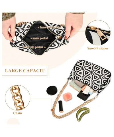 Clutch Shoulder Bags Tote Evening Purse Handbags for Women Hobo Bags Bohemian Black Flower with Zipper Closure $19.19 Totes