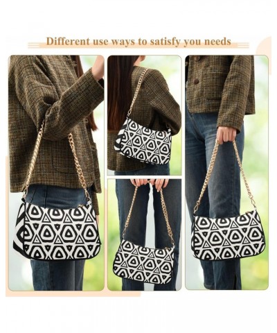 Clutch Shoulder Bags Tote Evening Purse Handbags for Women Hobo Bags Bohemian Black Flower with Zipper Closure $19.19 Totes