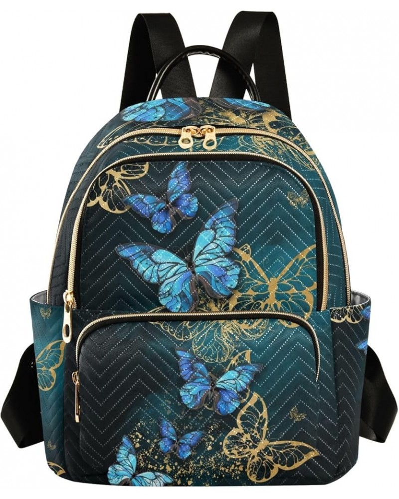 Travel Backpack Purse for Women Fashion Anti-theft Work Casual Beautiful Butterfly Daypack Shoulder Bag Medium Size Small $19...