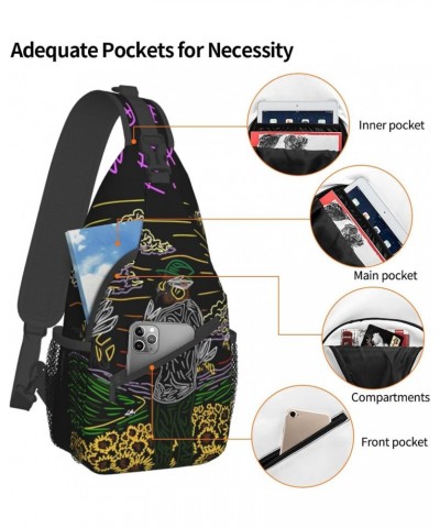 Sling Crossbody Bag Tyler The Rapper Creator Adjustable Strap Chest Shoulder Bags For Women Men Travel Backpack $14.25 Crossb...