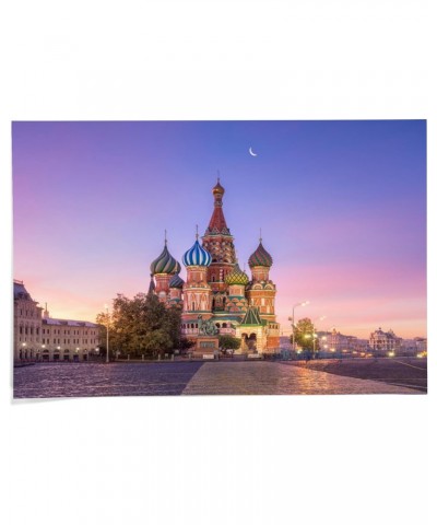 24x36 Inch Giclee Print, St. Basil's Cathedral, Moscow, Russia $26.99 Totes