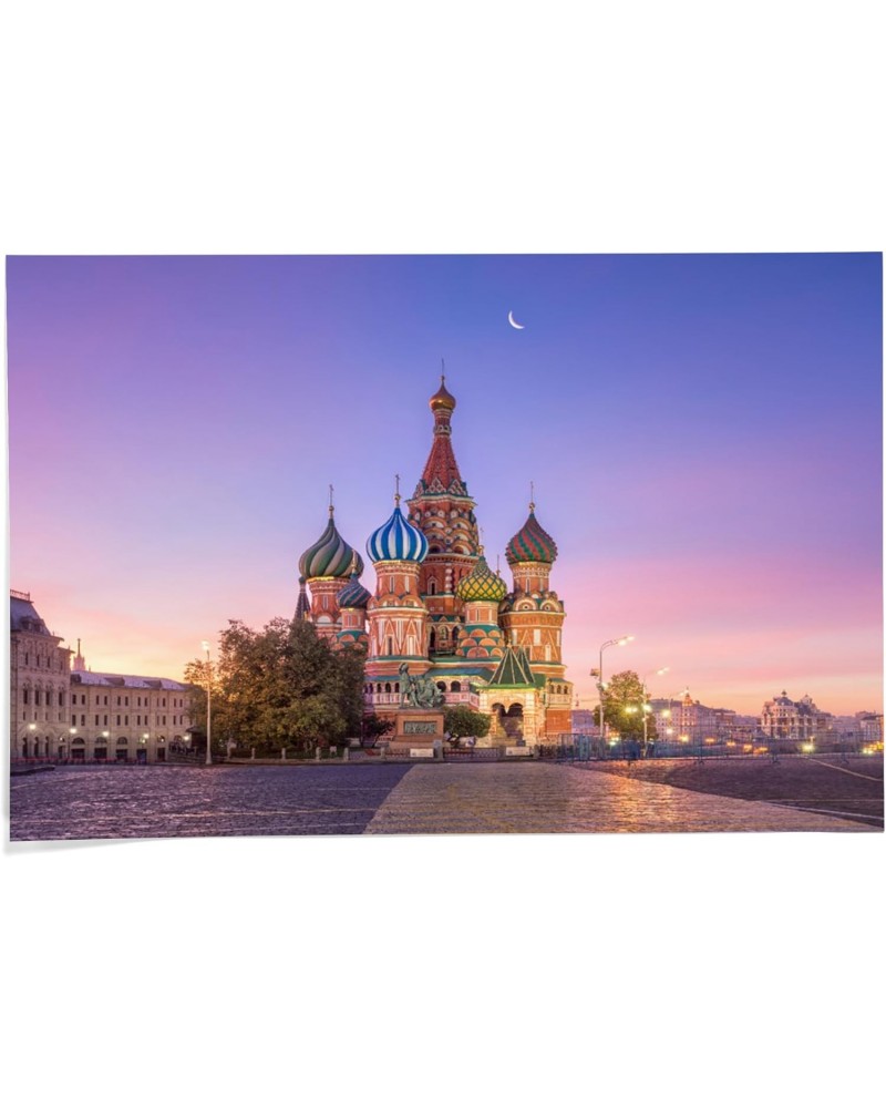 24x36 Inch Giclee Print, St. Basil's Cathedral, Moscow, Russia $26.99 Totes