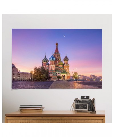 24x36 Inch Giclee Print, St. Basil's Cathedral, Moscow, Russia $26.99 Totes