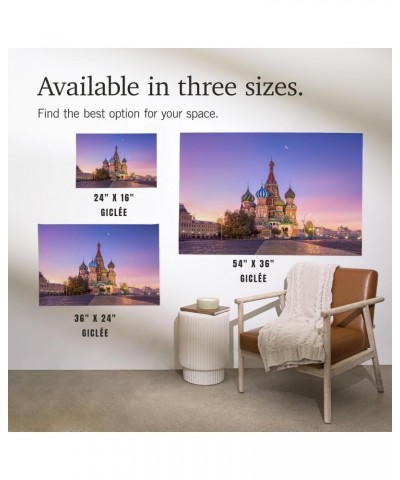 24x36 Inch Giclee Print, St. Basil's Cathedral, Moscow, Russia $26.99 Totes