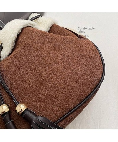 Women's Bags Designed Suede Shopping Bag Ladies Bags Bags For Women Women's Handbag Shoulder Bag Women Totes Bags Coffee $31....