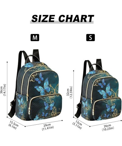 Travel Backpack Purse for Women Fashion Anti-theft Work Casual Beautiful Butterfly Daypack Shoulder Bag Medium Size Small $19...