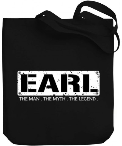 Earl The Man The Myth The Legend Grunge Canvas Tote Bag 10.5" x 16" x 4 $20.00 Totes