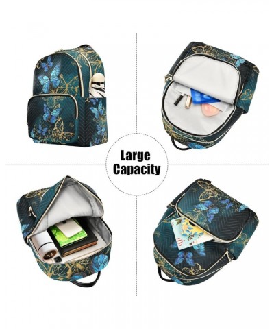 Travel Backpack Purse for Women Fashion Anti-theft Work Casual Beautiful Butterfly Daypack Shoulder Bag Medium Size Small $19...