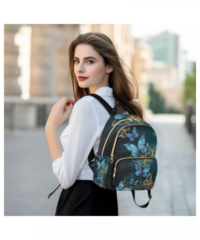 Travel Backpack Purse for Women Fashion Anti-theft Work Casual Beautiful Butterfly Daypack Shoulder Bag Medium Size Small $19...