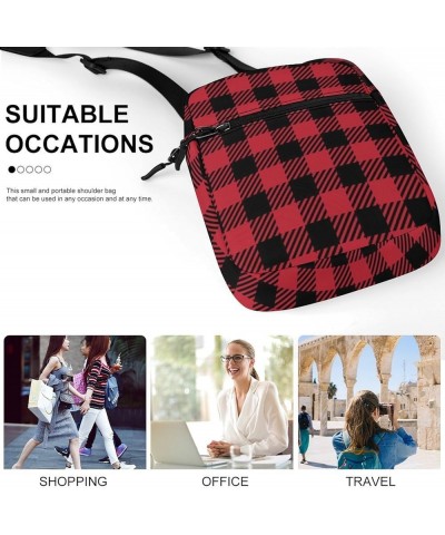 Large Canvas Messenger Bag Casual Shoulder Bag Travel Chest Bag Crossbody Bag Color95 $15.18 Crossbody Bags