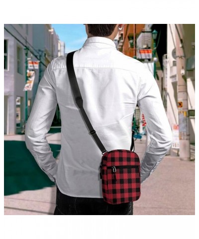 Large Canvas Messenger Bag Casual Shoulder Bag Travel Chest Bag Crossbody Bag Color95 $15.18 Crossbody Bags