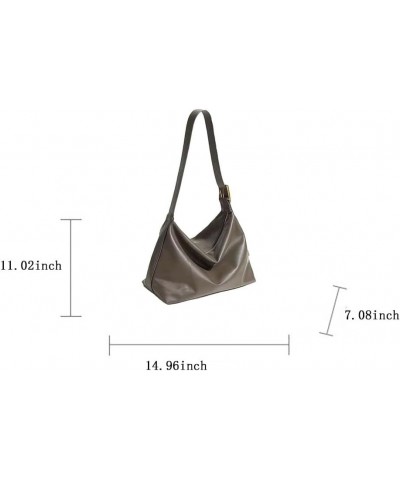 Crossbody bag, daily bag, soft and minimalist style, shoulder bag, large bag Grey $12.98 Totes