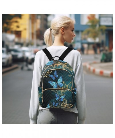 Travel Backpack Purse for Women Fashion Anti-theft Work Casual Beautiful Butterfly Daypack Shoulder Bag Medium Size Small $19...