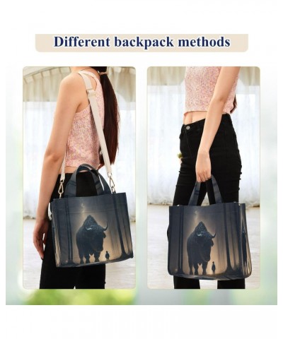 Women's Tote Handbags Tote Shoulder Bag Fantasy Tale Big Capacity Handbag for College Work Travel Business,S $16.22 Totes