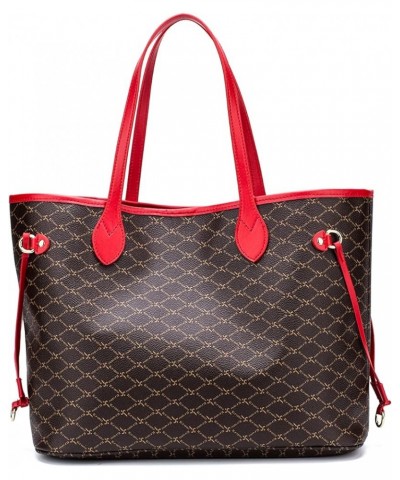 Women's Shoulder Bag with Purse for Work or Travel Red $19.98 Totes