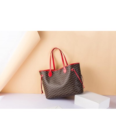 Women's Shoulder Bag with Purse for Work or Travel Red $19.98 Totes