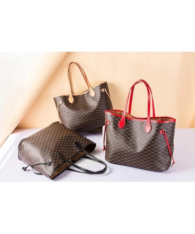 Women's Shoulder Bag with Purse for Work or Travel Red $19.98 Totes