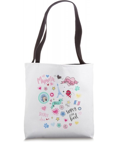 Ladybug Charming Paris Marinette Secret love Tote Bag $9.20 Totes