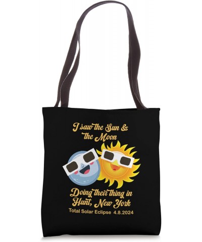 Hunt New York Total Solar Eclipse 2024 Path of Totality Tote Bag $13.76 Totes