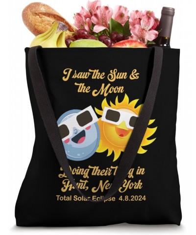 Hunt New York Total Solar Eclipse 2024 Path of Totality Tote Bag $13.76 Totes