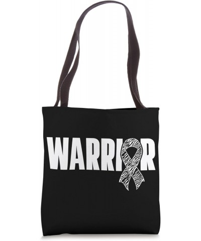 Ehlers Danlos Syndrome Warrior Zebra Stripes EDS Tote Bag $14.75 Totes