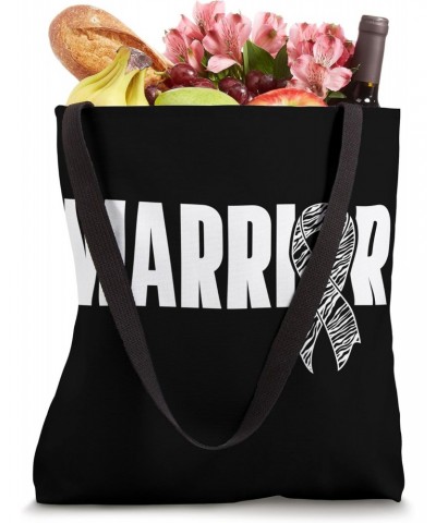 Ehlers Danlos Syndrome Warrior Zebra Stripes EDS Tote Bag $14.75 Totes